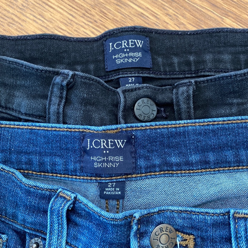 JCrew Jeans—2 pair bundle